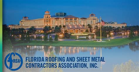 florida roofing sheet metal & air cond. contractors 2023 convention|certified roofing contractor florida.